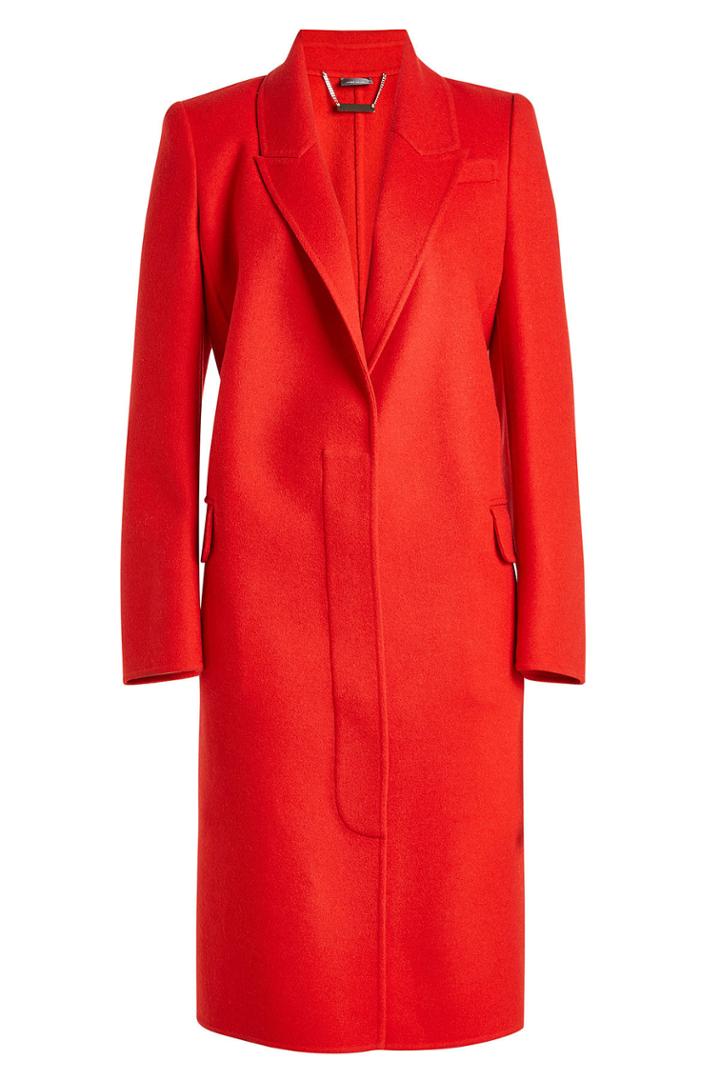 Alexander Mcqueen Alexander Mcqueen Virgin Wool Coat With Cashmere