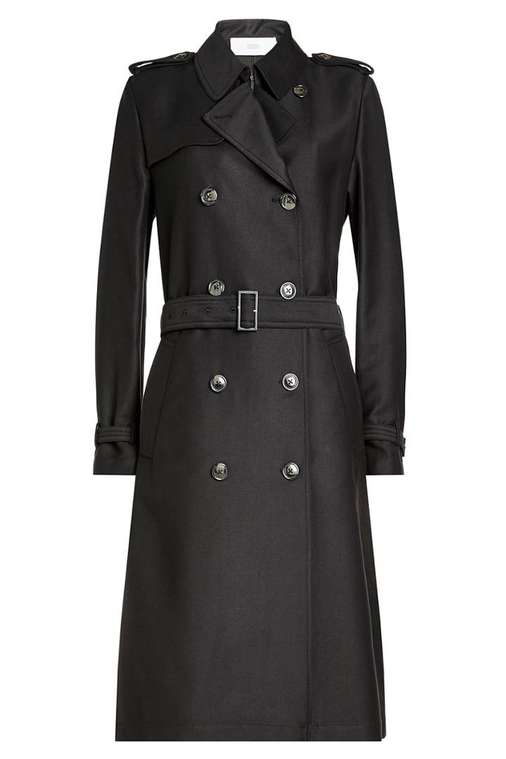 Closed Closed Trench Coat With Cotton