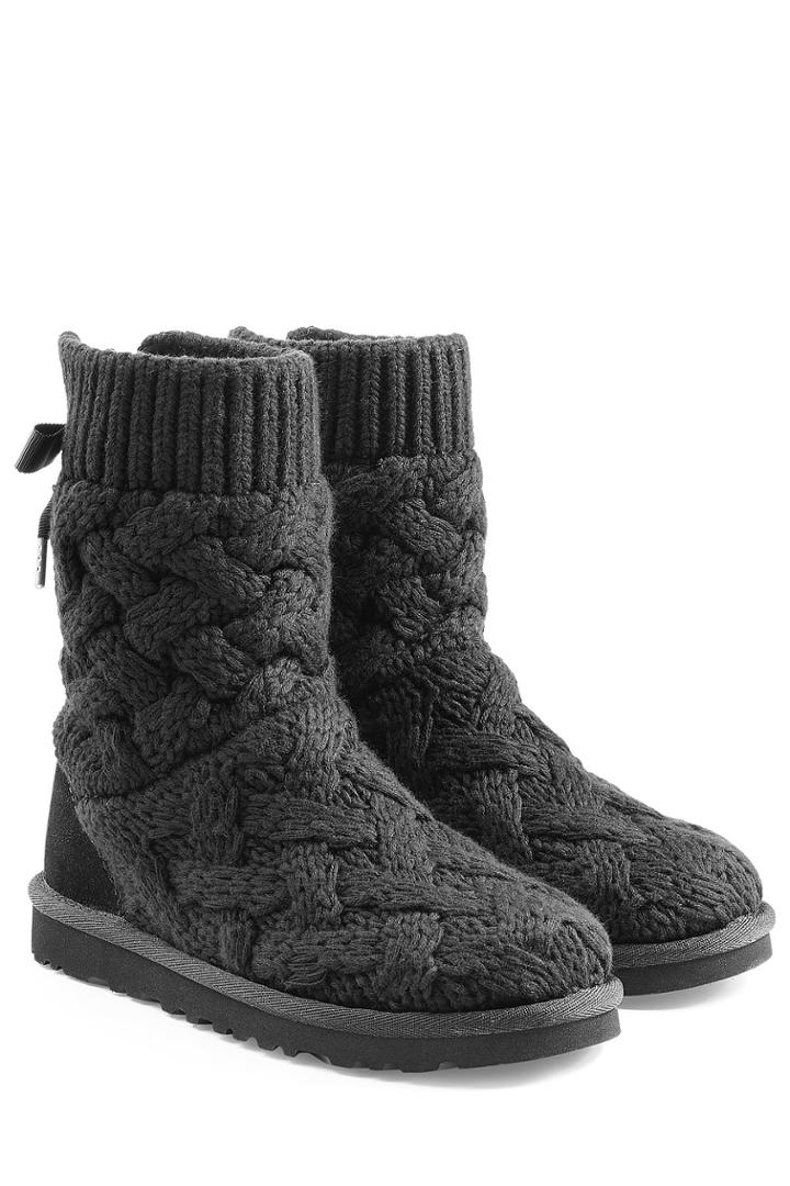 Ugg Australia Ugg Australia Isla Suede Boots With Wool