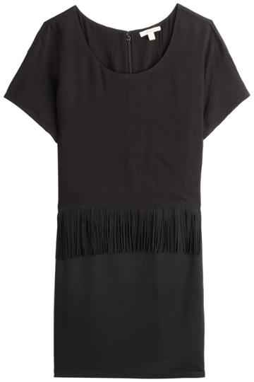Ella Moss Ella Moss Crepe Dress With Fringe