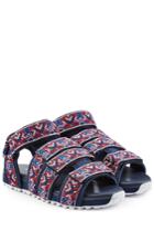 White Mountaineering White Mountaineering Embroidered Sandals