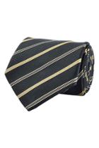 Etro Etro Striped Silk Tie - Black