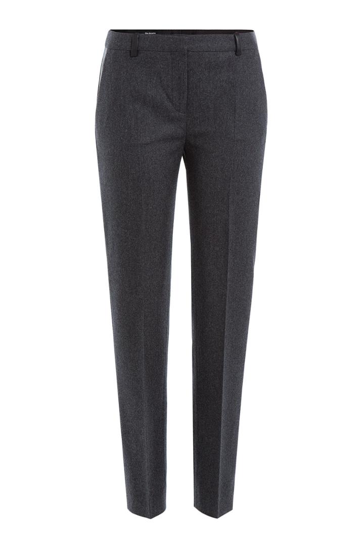 The Kooples The Kooples Wool Pants With Leather