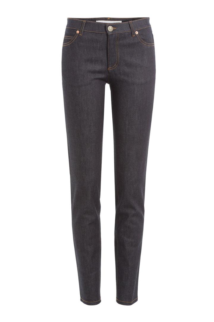 Valentino Valentino Straight Leg Jeans With Rockstuds - Blue