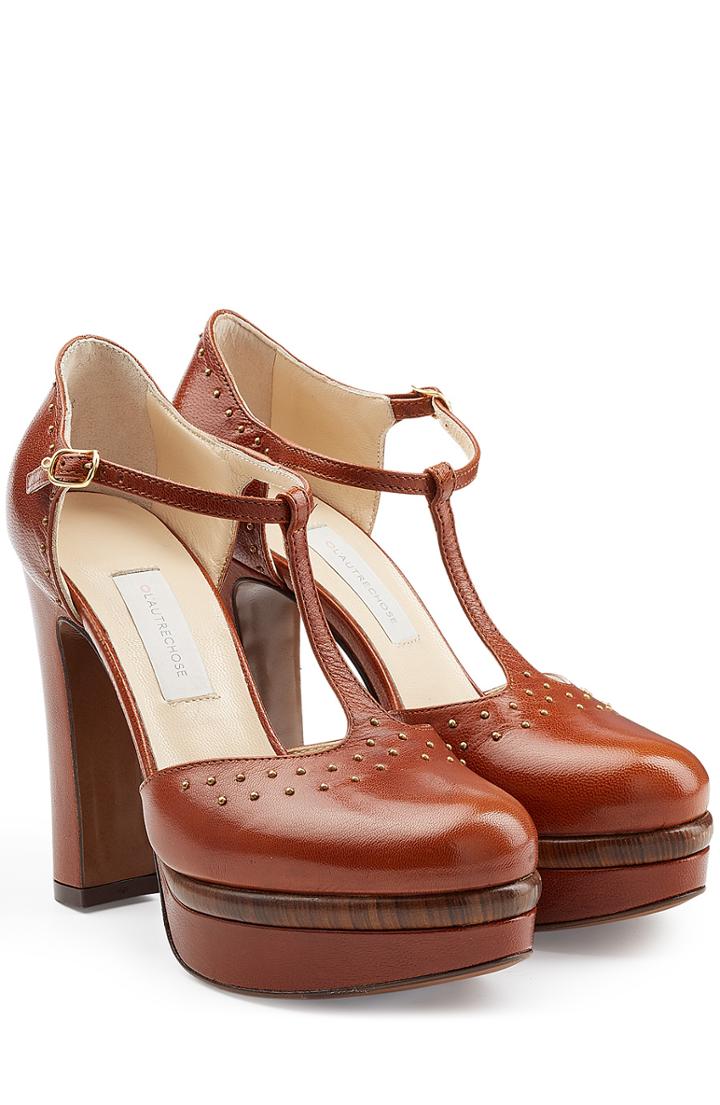 Lautre Chose Paltform Mary Jane Pumps