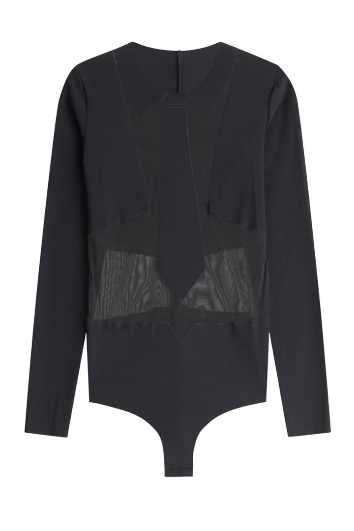 Chantal Thomass Chantal Thomass Body With Sheer Inserts - Black