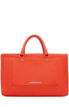 Roland Mouret Maxi Rettangolo Leather Tote