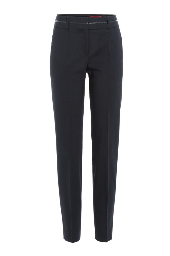 Hugo Hugo Virgon Wool Pants - Blue