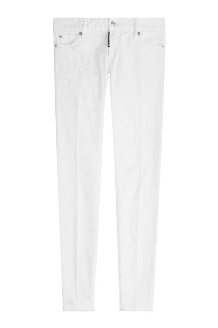 Dsquared2 Dsquared2 Cropped Skinny Jeans - White