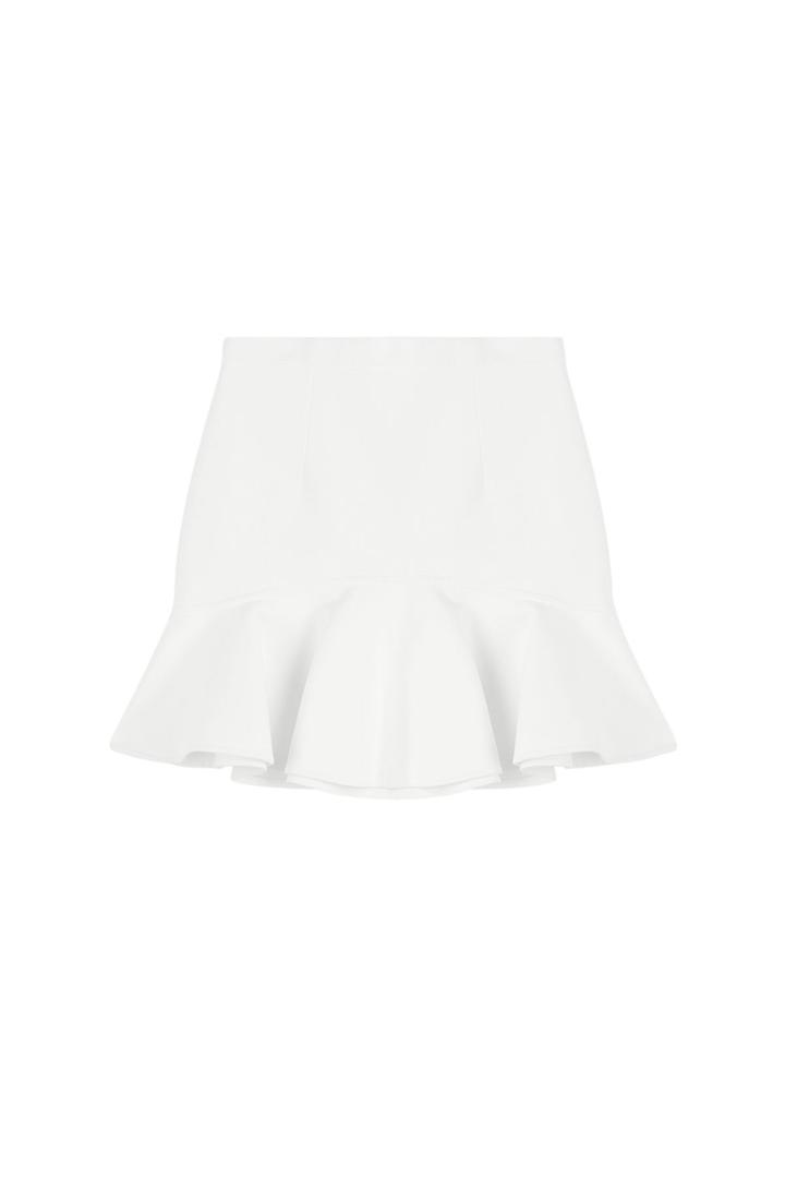 Dsquared2 Dsquared2 Cotton Mini Skirt - White