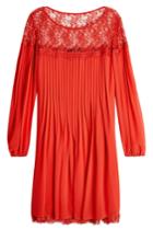 The Kooples The Kooples Chiffon And Lace Dress