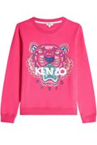 Kenzo Kenzo Embroidered Cotton Sweatshirt - Magenta