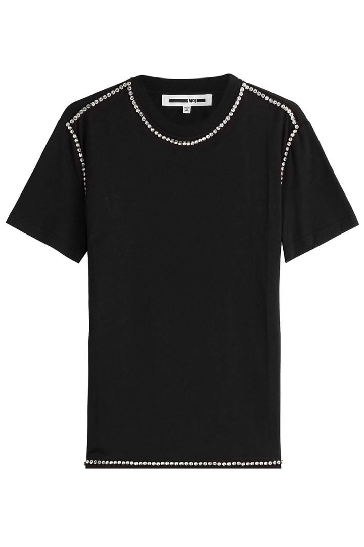 Mcq Alexander Mcqueen Mcq Alexander Mcqueen Embellished Cotton T-shirt