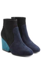 Robert Clergerie Robert Clergerie Suede Ankle Boots - Blue