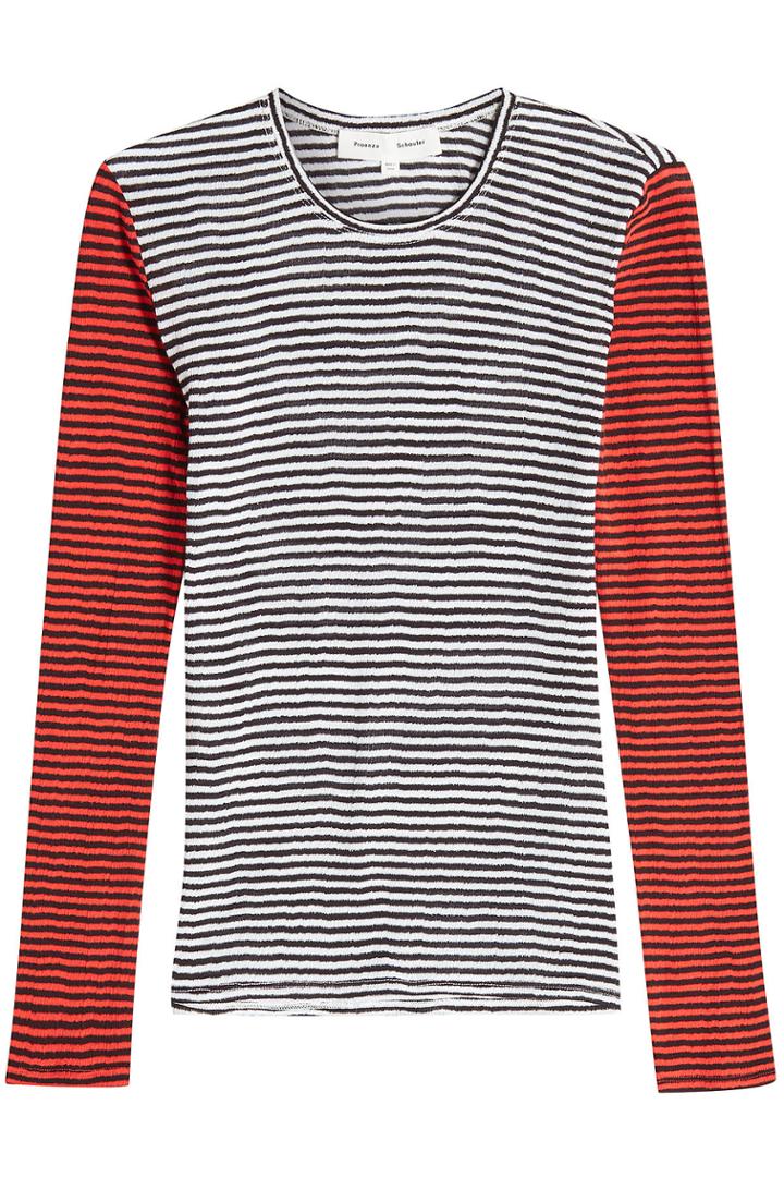 Pswl Pswl Striped Cotton Top