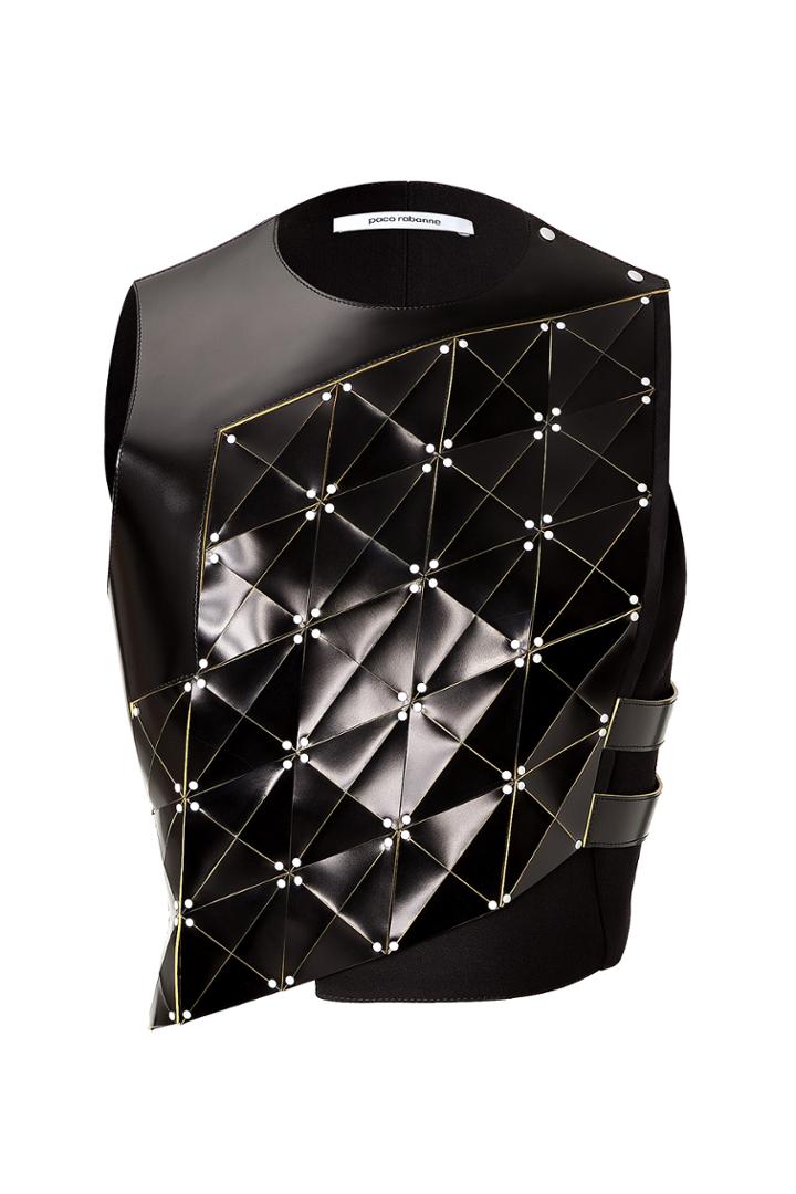 Paco Rabanne Paco Rabanne Laser Cut Shell - Black