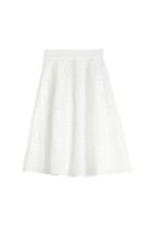 M Missoni M Missoni Stretch Knit Skirt - White