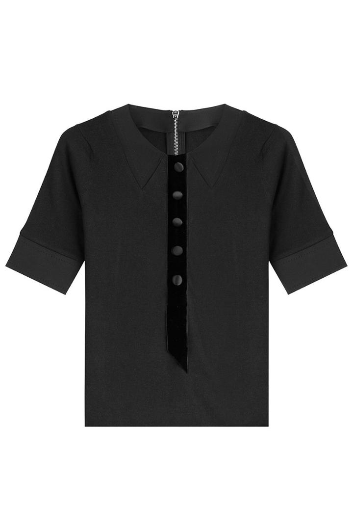 Marc Jacobs Marc Jacobs Pullover With Velvet