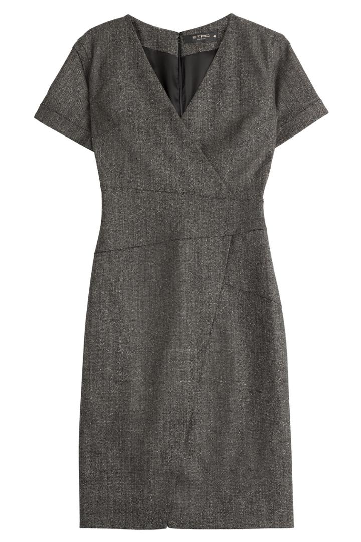 Etro Etro Wool-silk Dress - Brown