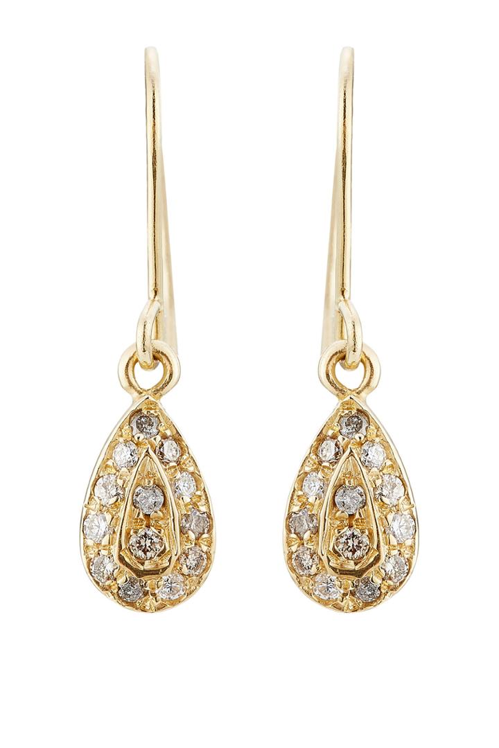 Carolina Bucci Carolina Bucci 18k Yellow Gold Earrings With Diamonds