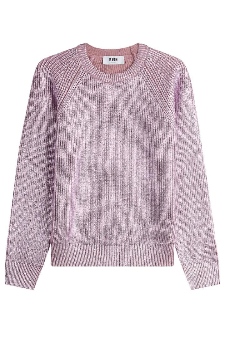 Msgm Msgm Metallic Wool Pullover