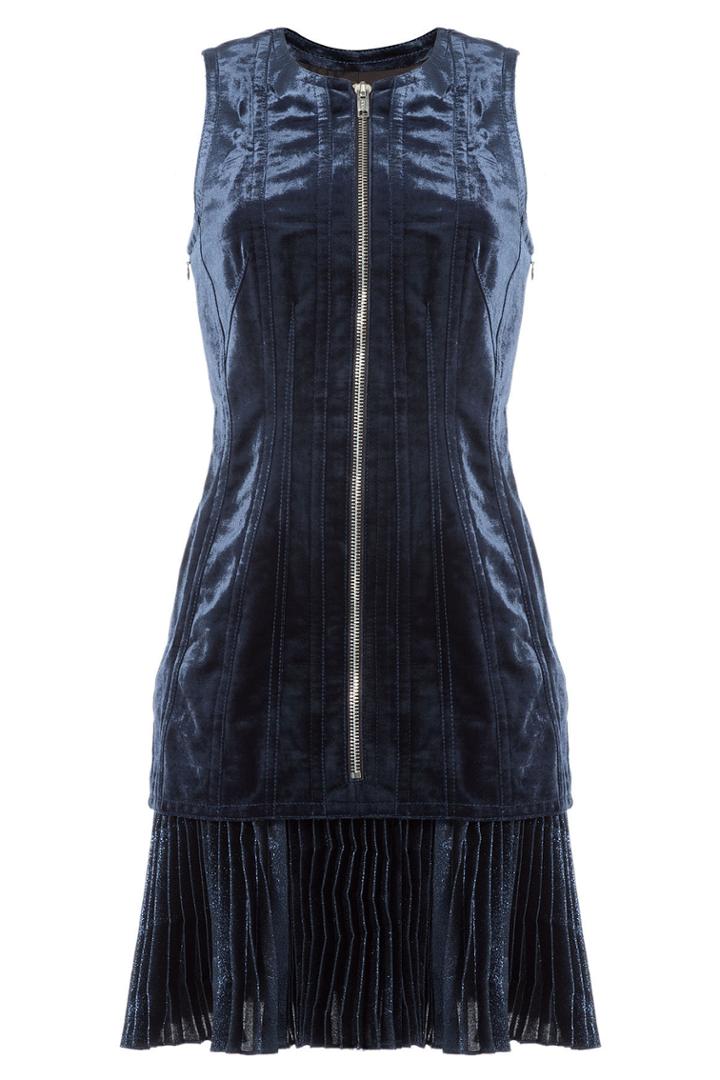 3.1 Phillip Lim 3.1 Phillip Lim Zipped Velvet Dress