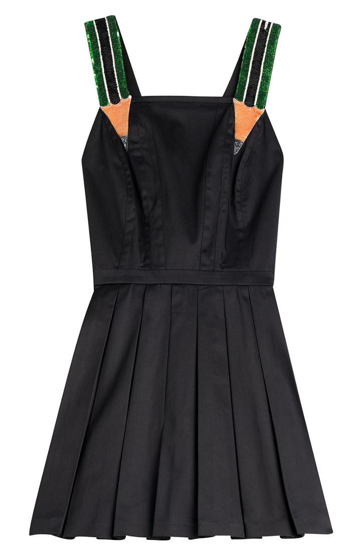 Olympia Le-tan Hymers Flared Cotton Dress