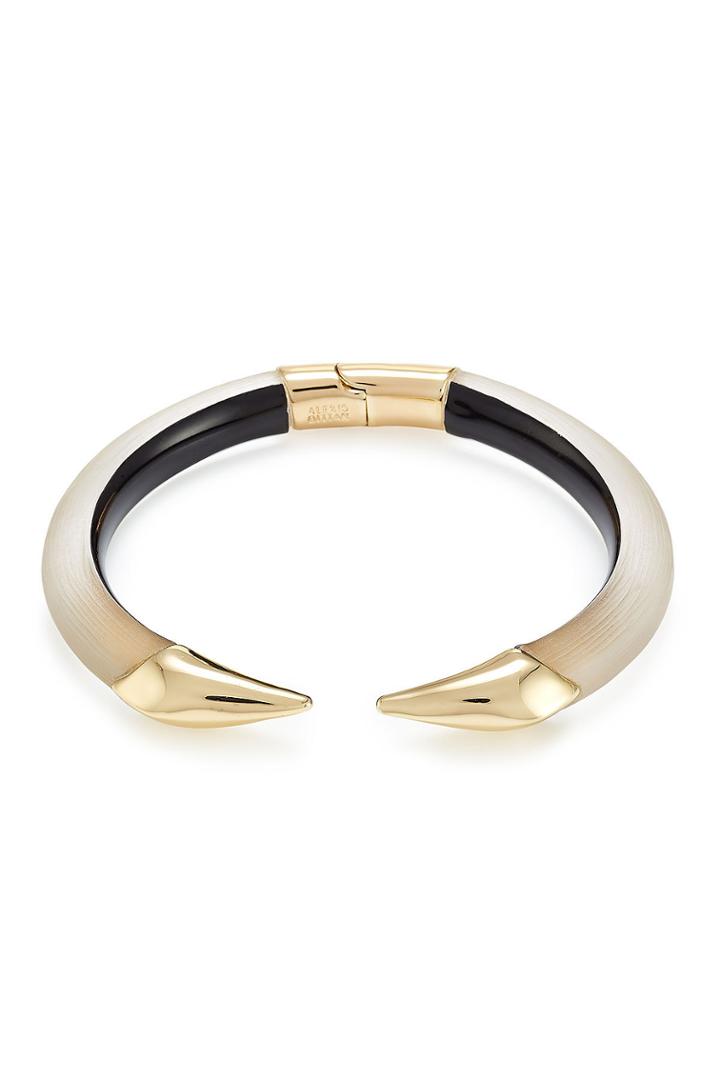 Alexis Bittar Alexis Bittar Mirrorred Pyramid Brake Hinge Bracelet