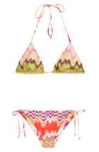 Missoni Mare Multicolor Knit Triangle Bikini