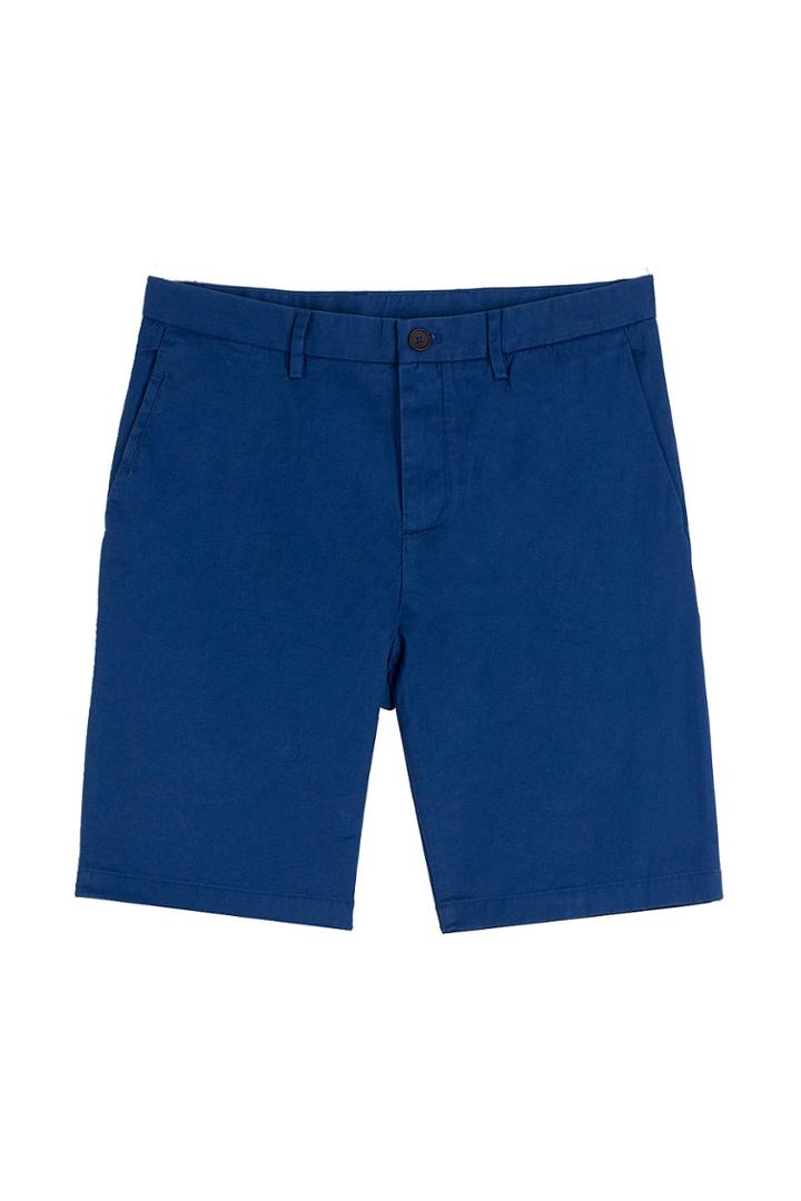 Michael Kors Collection Michael Kors Collection Cotton Chino Shorts - Blue