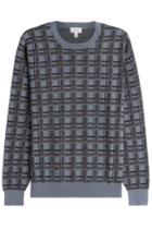 Brioni Brioni Printed Pullover With Cashmere And Silk - None