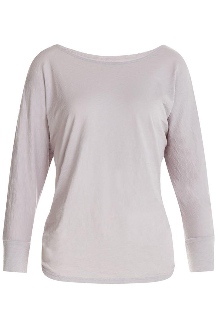 Velvet Velvet Long Sleeve Cotton T-shirt