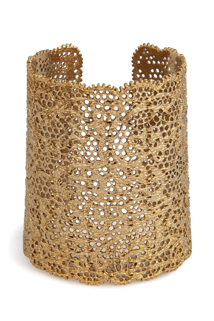 Aurélie Bidermann Aurélie Bidermann Gold Lace Cuff - Gold