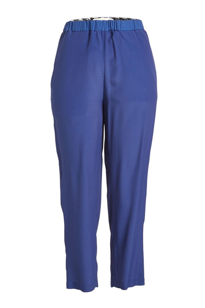 Marni Marni Cropped Pants With Silk And Cotton
