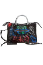 Balenciaga Balenciaga City Small Graffiti Leather Tote