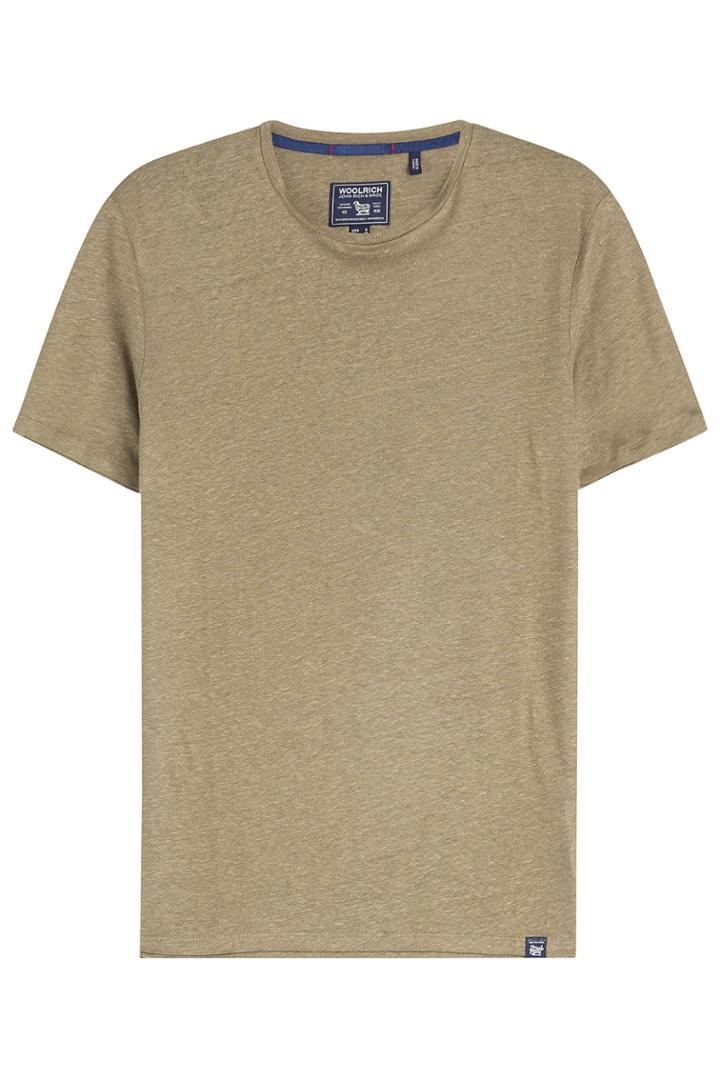 Woolrich Woolrich Solid Linen T-shirt