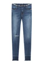 J Brand J Brand 835 Mid Rise Capri Skinny Jeans - None