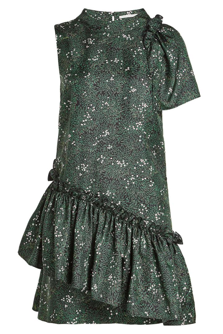 Marco De Vincenzo Marco De Vincenzo Asymmetric Silk Dress