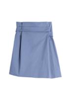 Jil Sander Jil Sander Cotton Draped Skirt - Blue