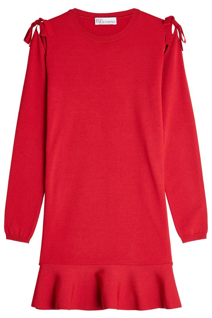 R.e.d. Valentino R.e.d. Valentino Knit Dress With Cut-out Detail