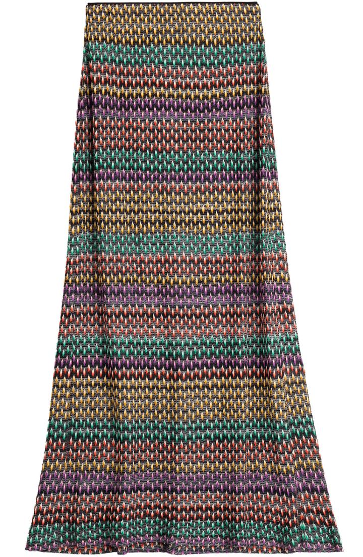 Missoni Multicolored Viscose Maxi Skirt