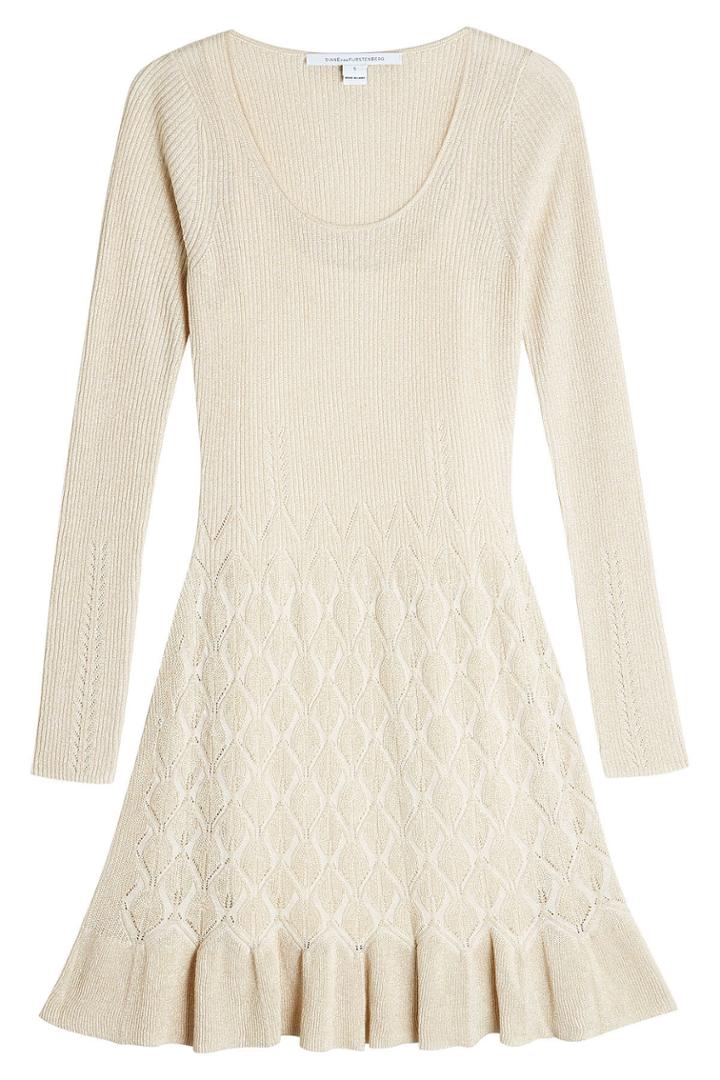 Diane Von Furstenberg Diane Von Furstenberg Knit Dress - Multicolored