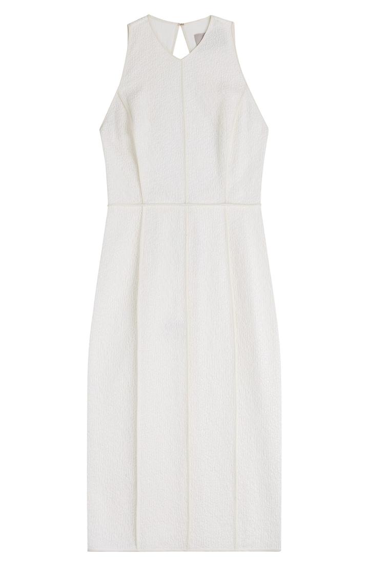 Jason Wu Tailored Dress With Lace Overlay