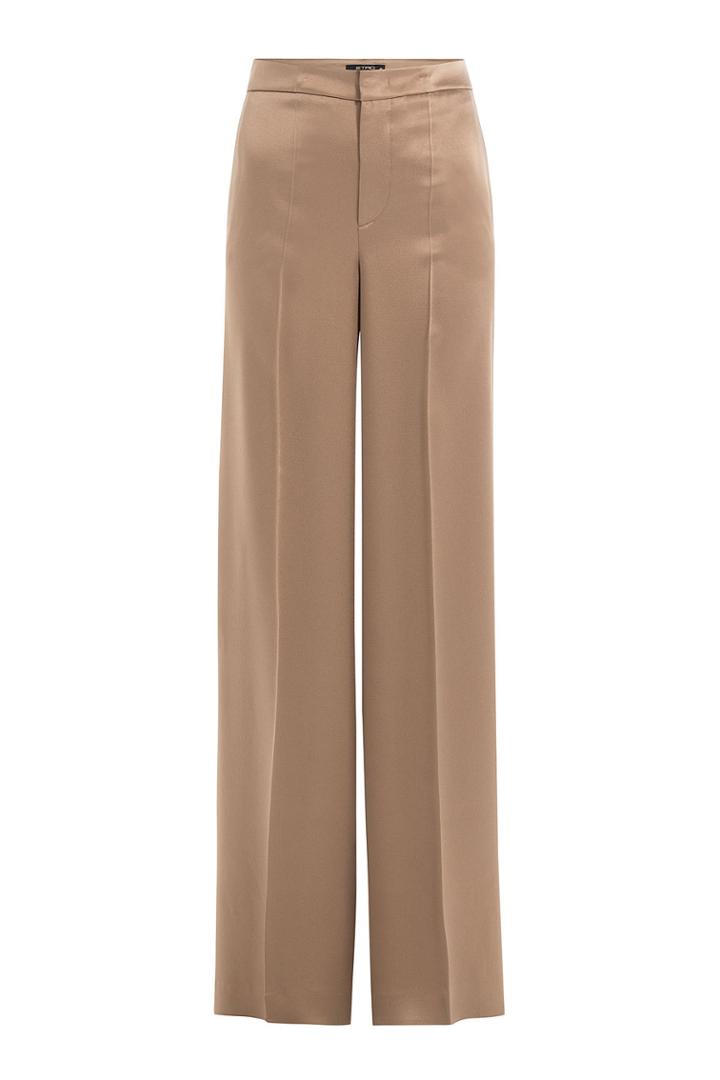 Etro Etro Satin Wide Leg Pants - Brown
