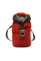 Marni Marni Shearling Backpack With Leather
