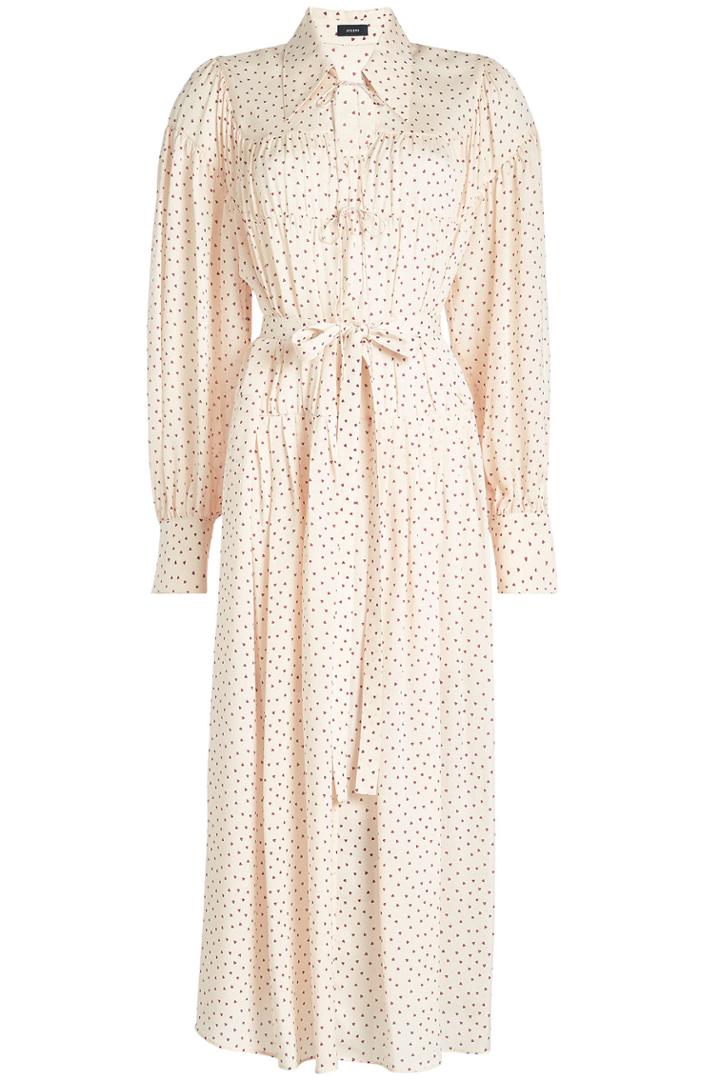 Joseph Joseph Crosby Printed Silk Dress