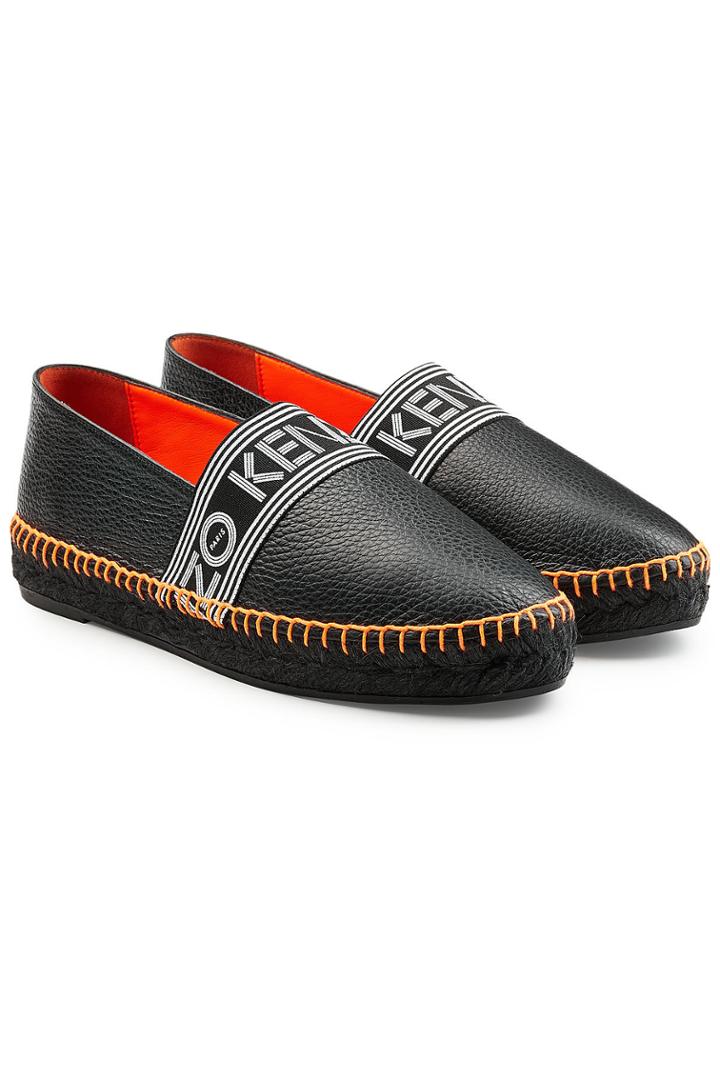 Kenzo Kenzo Leather Espadrilles