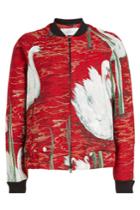 Victoria, Victoria Beckham Victoria, Victoria Beckham Raglan Bomber Jacket With Cotton