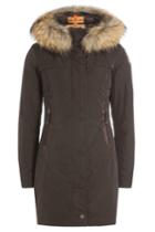 Parajumpers Parajumpers Selma Down Jacket With Fur-trimmed Hood