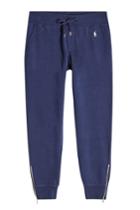 Polo Ralph Lauren Polo Ralph Lauren Cotton-blend Sweatpants With Zipped Ankles